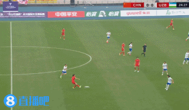 半场-张馨、邵子钦破门智杰失良机 中国女足2-0乌兹别克斯坦