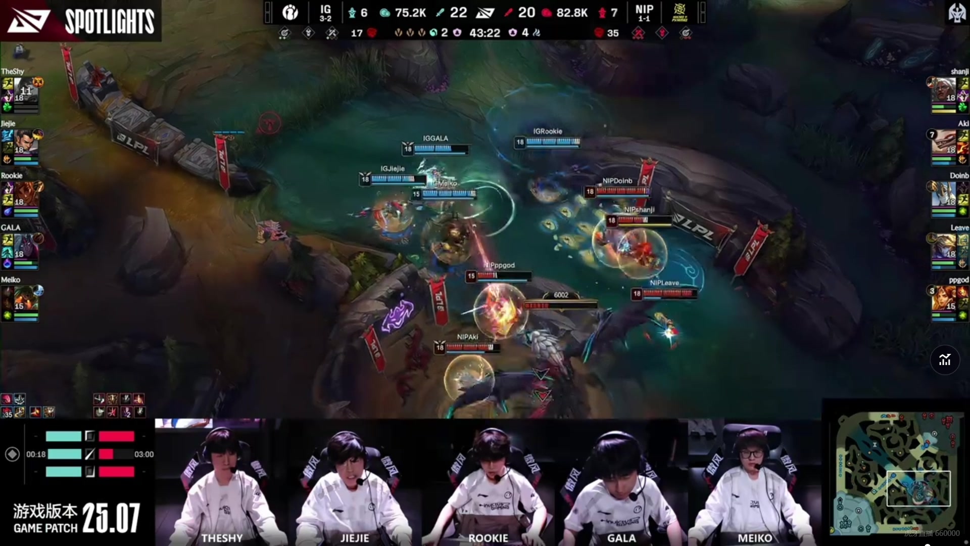 疑似进入花果山！NIP战胜iG全员亢奋 语音狂叫声音完全变形